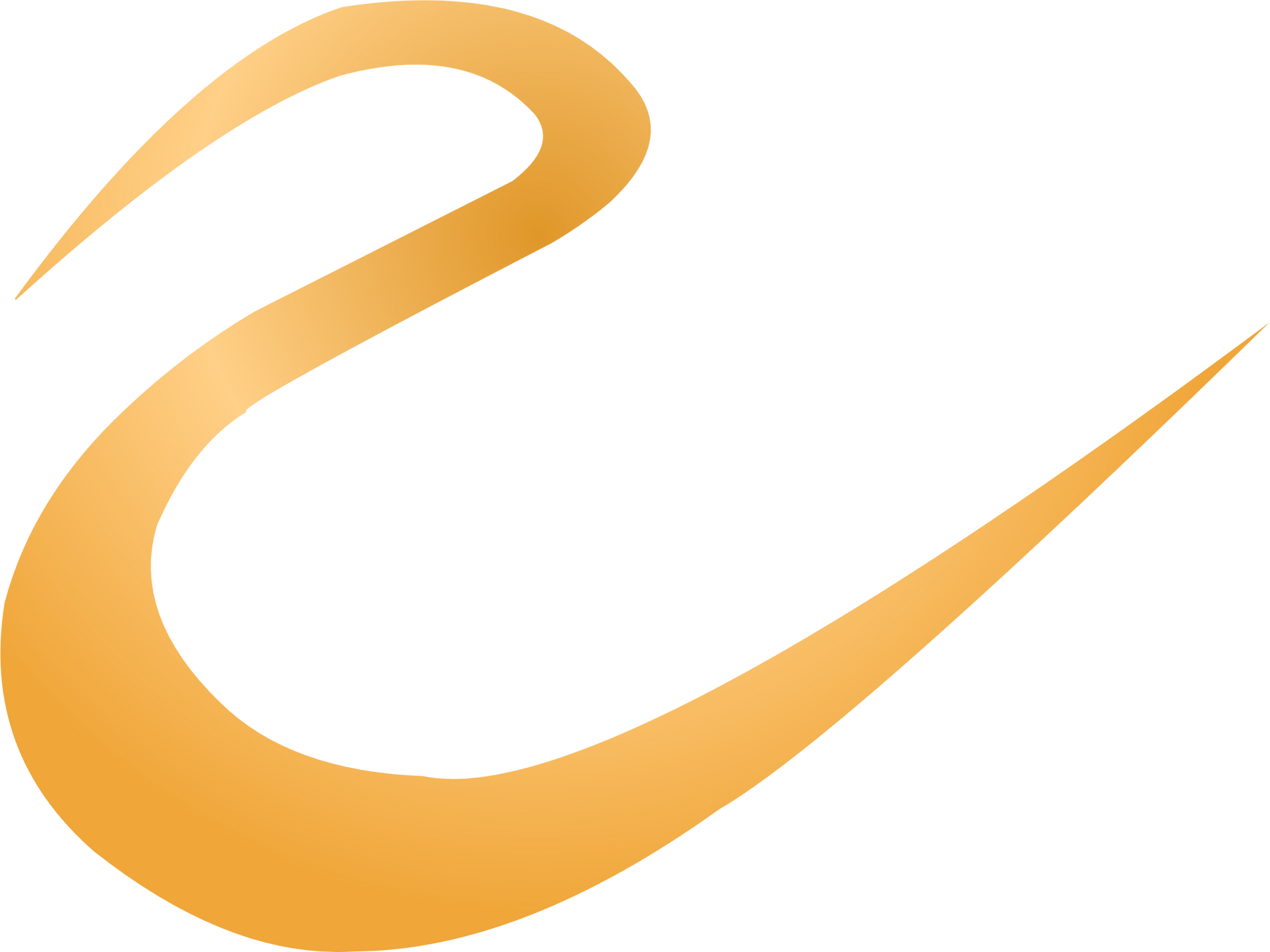 Elegance Shiny Gold Ribbon